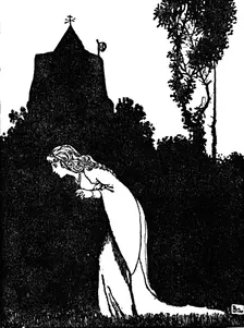 I Must Venture to the Churchyard c1930. Artist: W Heath Robinson