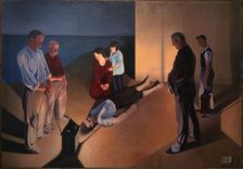 I naufraghi, 1934. Creator: Cagnaccio di San Pietro (1897-1946)