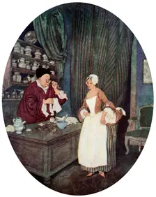 I never at saw sewing so small c1900-1950