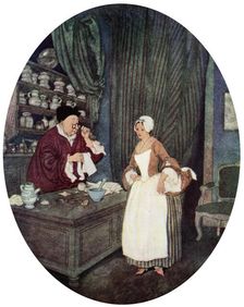 I never at saw sewing so small c1900-1950