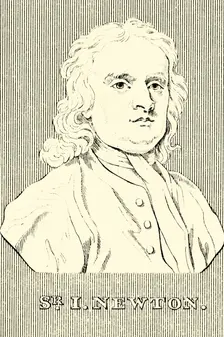 I. Newton (1642-1727), 1830. Creator: Unknown
