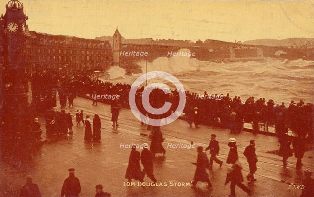 'I.O.M. Douglas, 'Storm', c1913. Artist: Unknown.