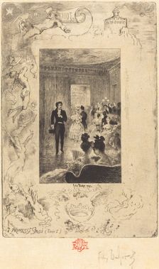 I Promessi Sposi (The Betrothed), 1879/1880. Creator: Felix Hilaire Buhot
