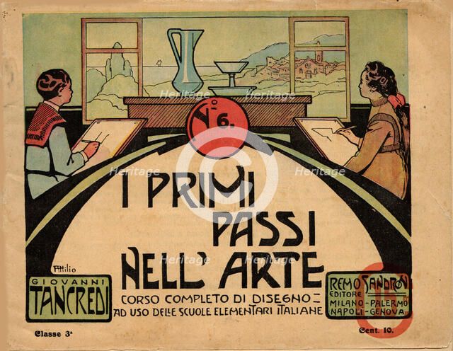 I Primi passi nell'Arte n. 6, . Creator: Mussino; Attilio (1878-1954).