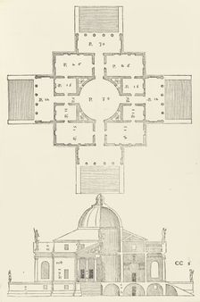 I quattro libri dell'architettura di Andrea Palladio, 1570. Creators: Christoph Krieger, Johann Chrieger