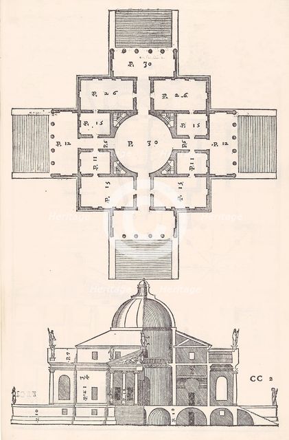 I quattro libri dell'architettura di Andrea Palladio. Ne'quale dopo un breue trattato de' ..., 1581. Creator: Andrea Palladio.