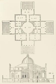 I quattro libri dell'architettura di Andrea Palladio, 1570. Creators: Christoph Krieger, Johann Chrieger