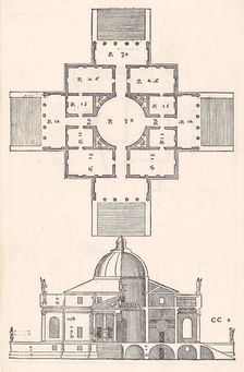 I quattro libri dell'architettura di Andrea Palladio. Ne'quale dopo un breue trattato de ..., 1581. Creator: Andrea Palladio