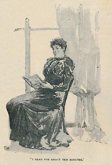 I Read For About Ten Minutes 1892. Artist: Sidney E Paget