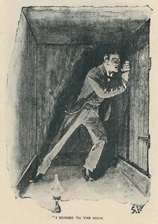 I Rushed To The Door 1892. Artist: Sidney E Paget