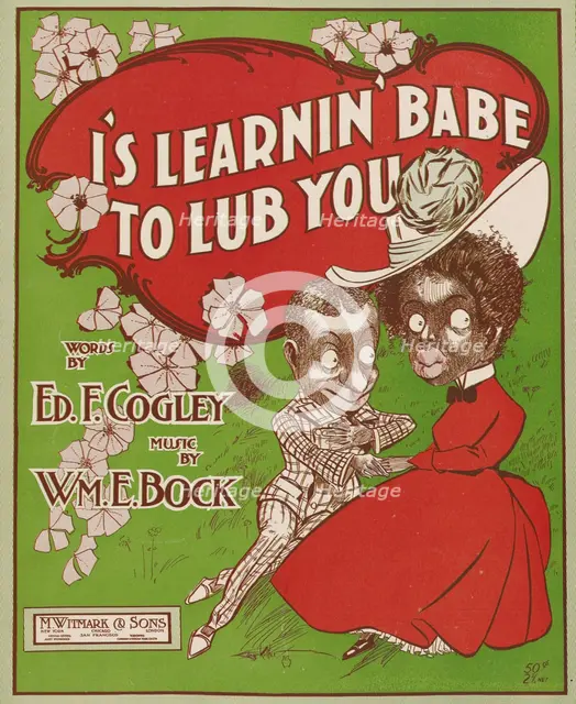 'I's learnin' babe to lub you!', 1901. Creator: Unknown.