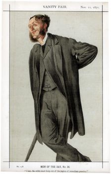 I say the critic must keep out of the region of immediate practice 1871.Artist: Coide