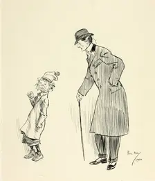 I say-Youngster, 1900. Creator: Philip William May
