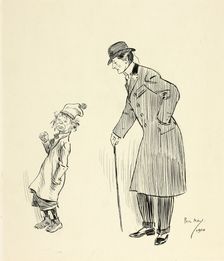I say-Youngster, 1900. Creator: Philip William May