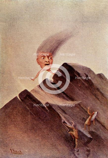"'I see thee, I see thee! Thou shalt die'", 1914. Creator: Unknown.