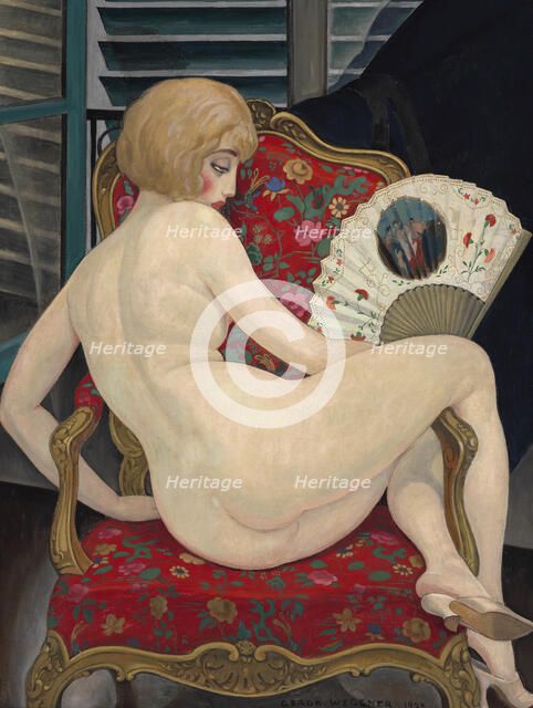 I Sommervarmen (In the Heat of Summer), 1924. Creator: Wegener, Gerda (1886-1940).