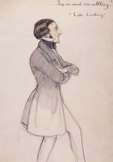"'I'm in on everything! Calle Lamberg". (c1850s). Creator: Fritz von Dardel