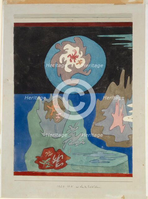 Im Lande Edelstein, 1929. Creator: Klee, Paul (1879-1940).