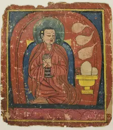Image from a Set of Initiation Cards (Tsakali), 14th/15th century. Creator: Unknown