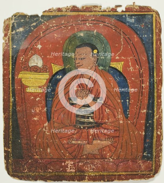 Image from a Set of Initiation Cards (Tsakali), 14th/15th century. Creator: Unknown.