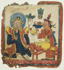 Image from a Set of Initiation Cards (Tsakali), 14th/15th century. Creator: Unknown
