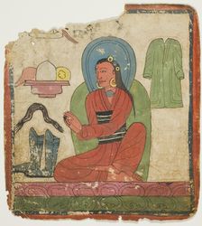 Image from a Set of Initiation Cards (Tsakali), 14th/15th century. Creator: Unknown