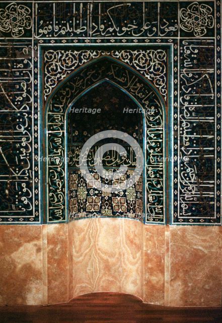 Image of Islamic tilework. Artist: Unknown