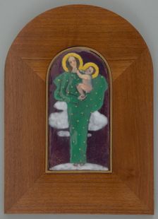 Image of the Virgin Mary and Child, 1912. Creator: Unknown