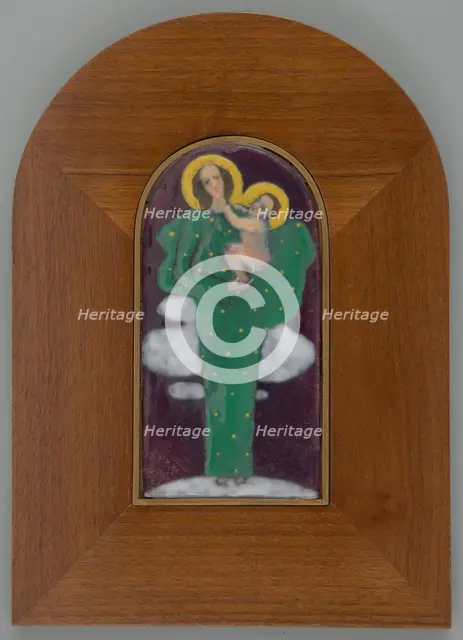 Image of the Virgin Mary and Child, 1912. Creator: Unknown.