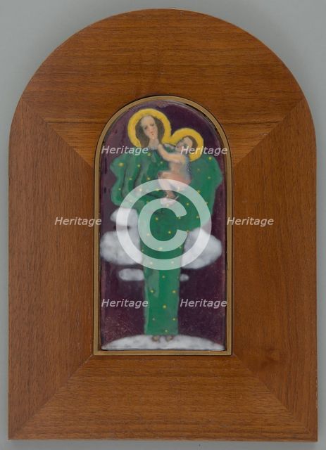 Image of the Virgin Mary and Child, 1912. Creator: Unknown.