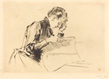 Images (Les images), 1889. Creator: Auguste Lepere