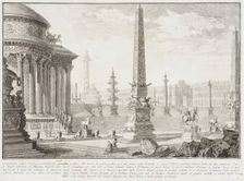 Imaginary Appearance of the Ancient Capitol, c1743. Creator: Giovanni Battista Piranesi