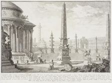 Imaginary Appearance of the Ancient Capitol, c1743. Creator: Giovanni Battista Piranesi