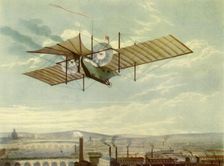 Imaginary Flight of Henson's "Ariel" 1843, (1944). Creator: Day & Haghe