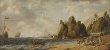 Imaginary Inlet in Southern Arctic Waters in Summer, c.1640-c.1650. Creator: Bonaventura Peeters I