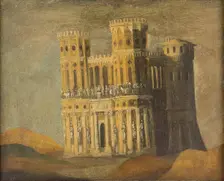 Imaginary Recollection of Maschio Angioino, First third of 17th cen.