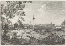 Imaginary View of Padua, c. 1735/1746. Creator: Canaletto