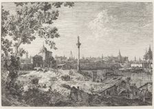 Imaginary View of Padua, c. 1735/1746. Creator: Canaletto