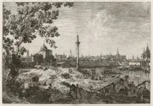Imaginary View of Padua, c. 1735/1746. Creator: Canaletto