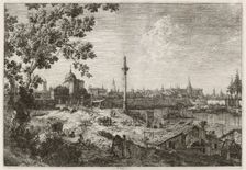 Imaginary View of Padua, c. 1735/1746. Creator: Canaletto