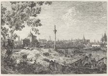 Imaginary View of Padua, c. 1735/1746. Creator: Canaletto