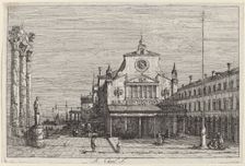 Imaginary View of S. Giacomo di Rialto, c. 1735/1746. Creator: Canaletto