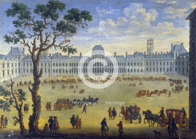 'Imaginary View of the Tuileries', 17th century. Artist: Anon
