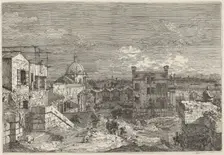 Imaginary View of Venice, 1741. Creator: Canaletto