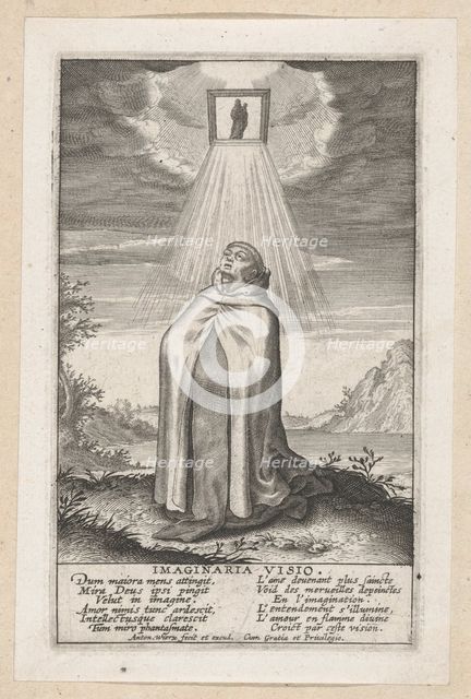 Imaginaria Visio (La vision de l'imagination),.n.d. Creator: Antonius Wierix.