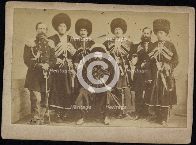Imam Shamil (1799-1871) in captivity, c. 1870.