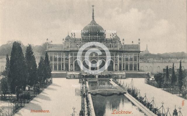 'Imambara. Lucknow', c1900. Artist: Unknown.