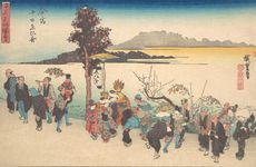 Imamiya Toka Ebisu, ca. 1828., ca. 1828. Creator: Ando Hiroshige.