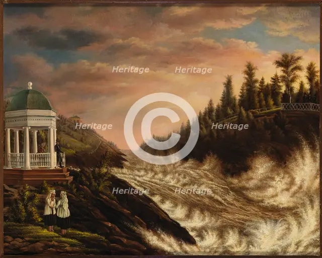 Imatra, 1847. Creator: Pehr Adolf Kruskopf.