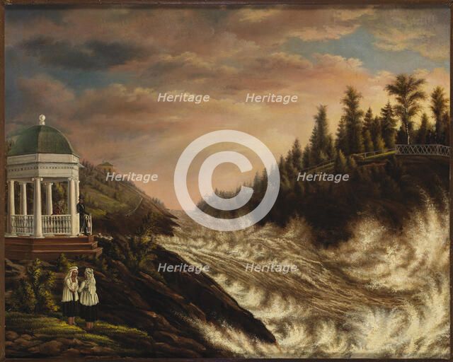 Imatra, 1847. Creator: Pehr Adolf Kruskopf.